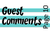 Comments and thanks from previous guests