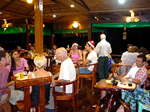 The restaurant has beautifully designed and has wonderful wooden furniture The restaurant has beautifully designed and has wonderful wooden furniture