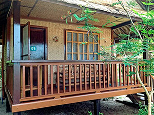 Enjoy the sunset in one of our double cottages Enjoy the sunset in one of our double cottages