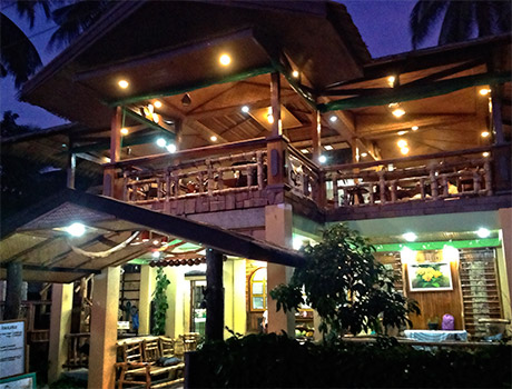 The Greenviews restaurant on the second floor overlooking the sea is an ideal vantage point to enjoy sunsets The Greenviews restaurant on the second floor overlooking the sea is an ideal vantage point to enjoy sunsets
