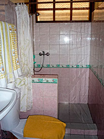 new bathroom suites with hot showers